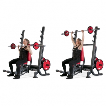 SUPER OLYMPIC SHOULDER BENCH / 1HP207